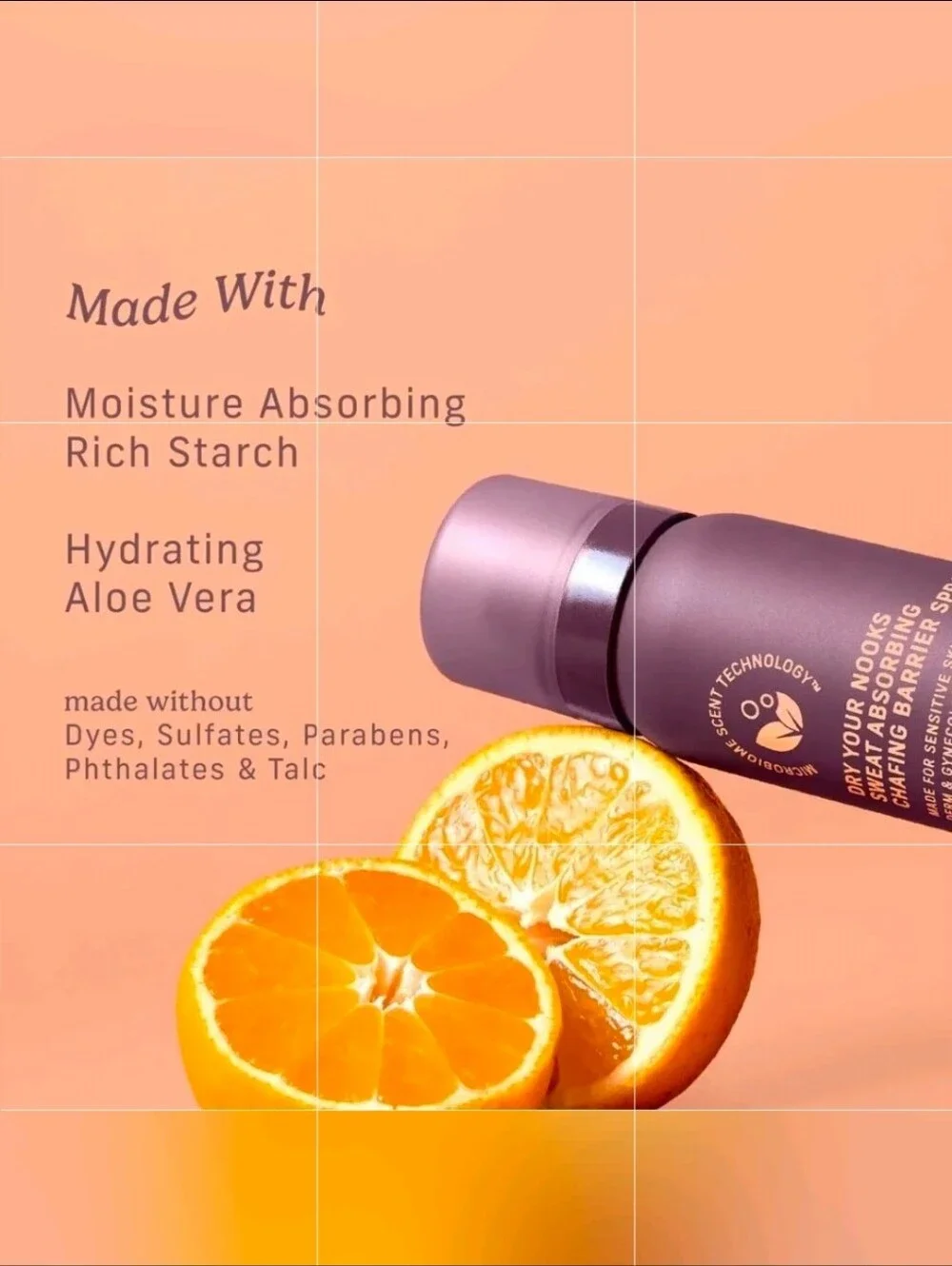 Niches & Nooks Soft Clementine Bundle Anti Chaffing Spray And Feminine Spray